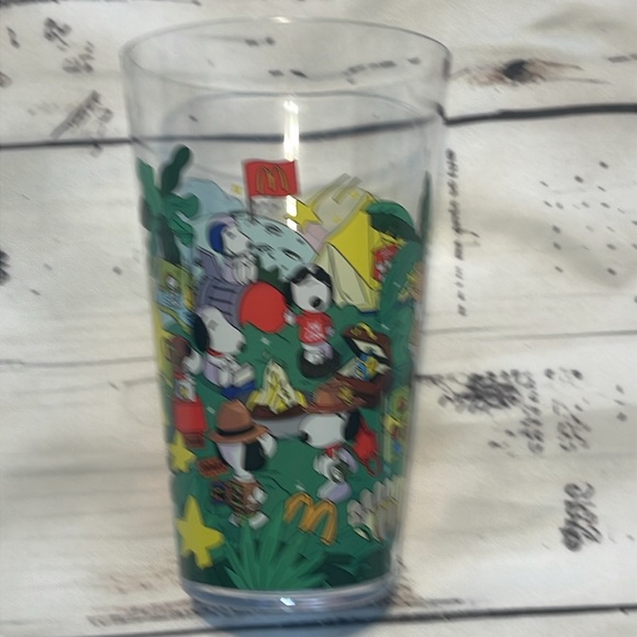 McDonalds Collector Cup 2024 Hello Kitty Snoopy Set of 2 plastic - Picture 5 of 7